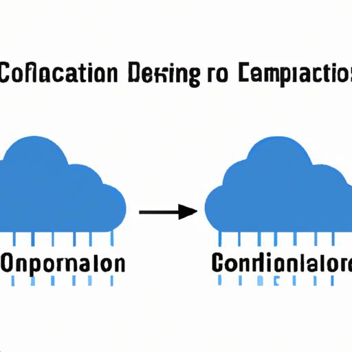 An illustration of how a common mechanism provides data separation in cloud computing for secure storage and access of data and services.