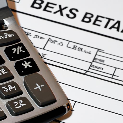 A calculator and tax forms illustrating the tax benefits associated with equipment finance.
