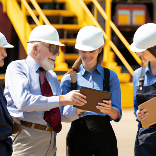 Employees use SDS management software to access safety information on the go